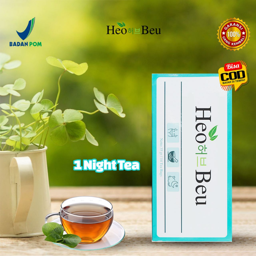 

Heo Beu Night Tea / Teh Malam Pelangsing Heo Beu 14pcs/Box