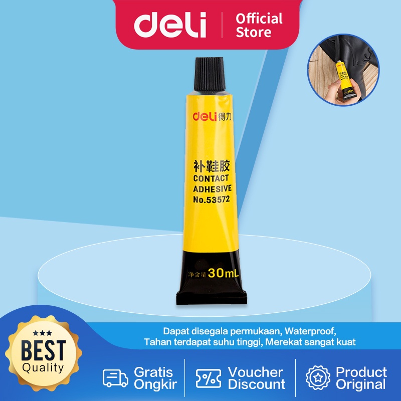 

Lem Serbaguna / Sepatu / Super Glue DELI 53572 30ml