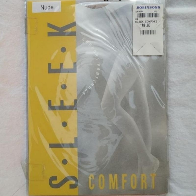 Pantyhose Stocking Sleek Comfort Support Pantyhose Cream Nude