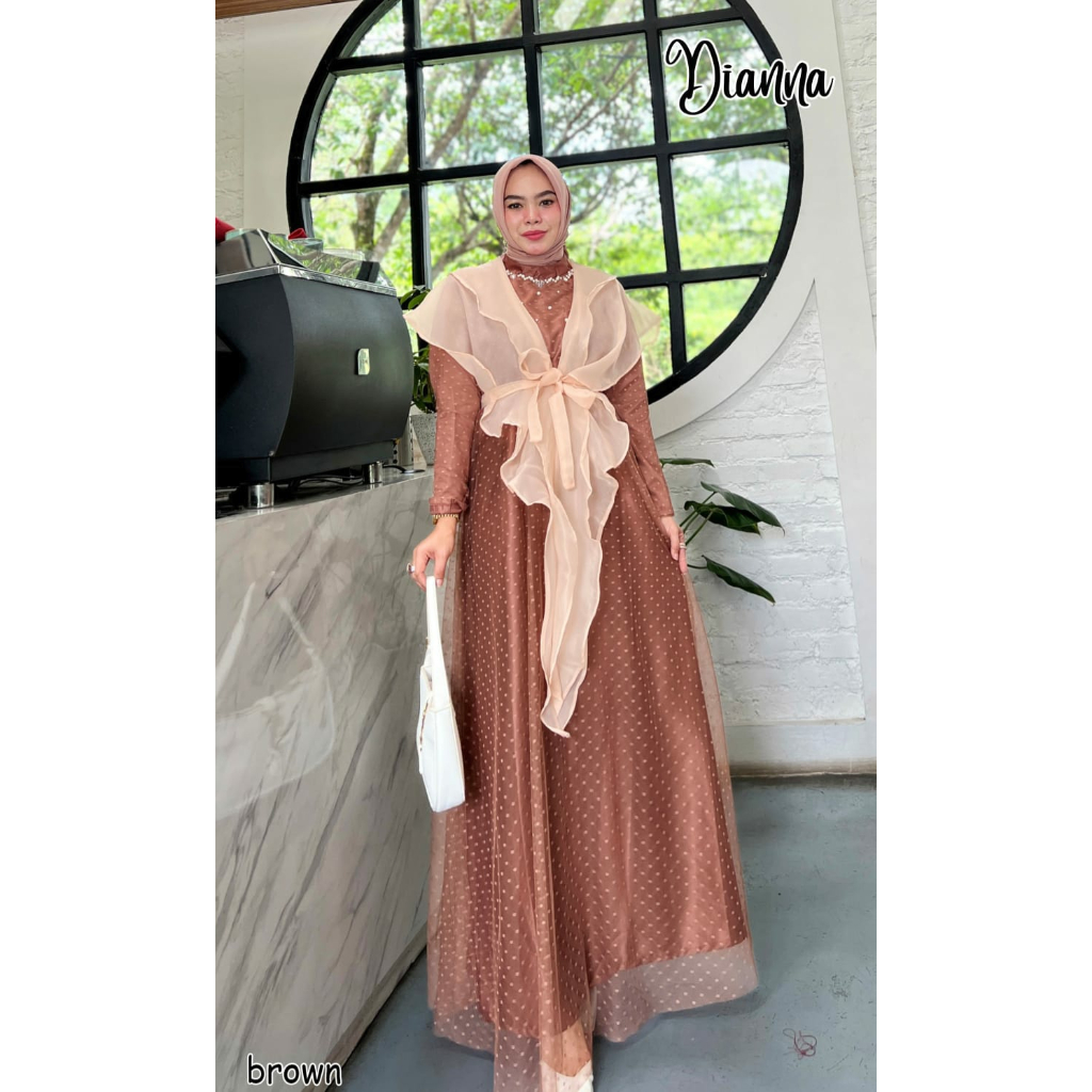 GAMIS PESTA KONDANGAN DIANNA DRESS BRIDESMAID