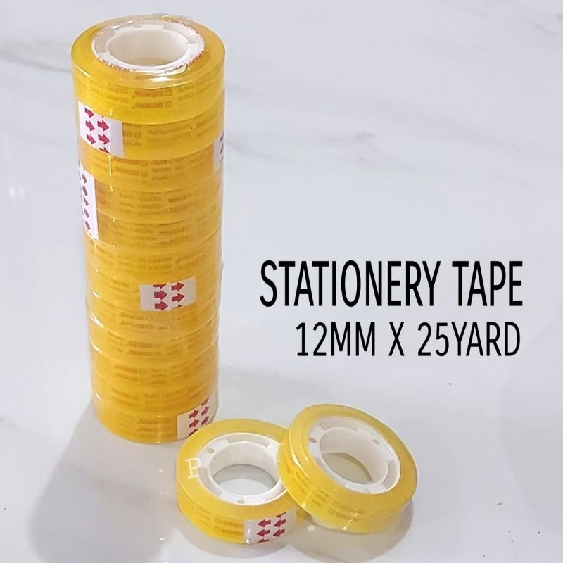 

Isolasi Solasi Stationary 12mm X 25yard Kantor Sekolah Merekat Kuat