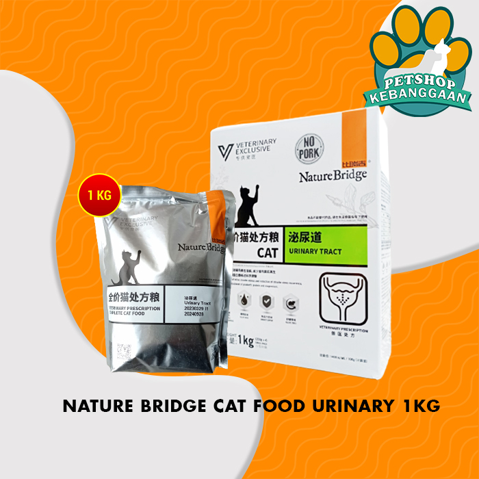 Makanan Kucing Nature Bridge Urinary Care Cat Food 1 KG