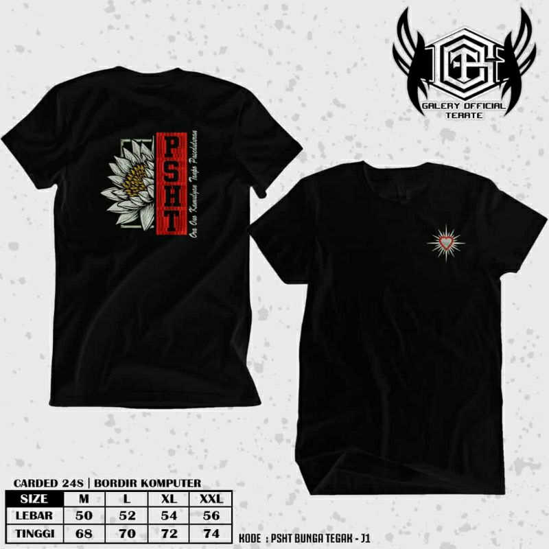 KAOS PSHT BORDIR SIMPEL // KAOS BORDIR PSHT DISTRO // KAOS BORDIR PSHT KEREN // KAOS PENDEKAR PSHT /