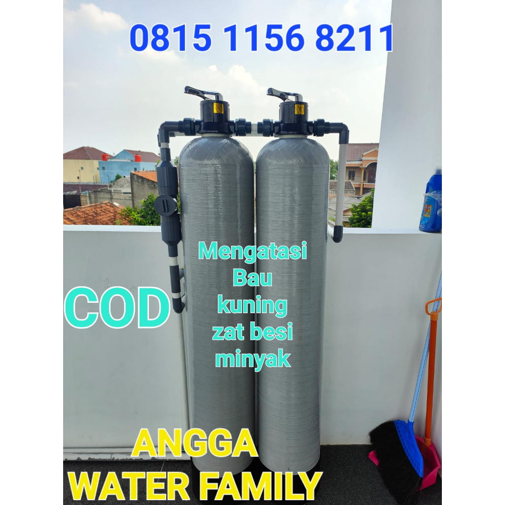 FILTER AIR PAKET FAMILY 2 TABUNG  1054 BEBAS MASALAH AIR