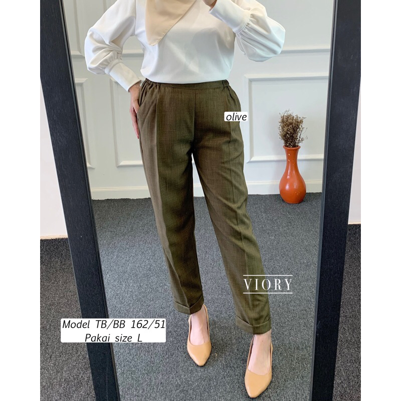 NEW ANKLE PANTS (office pants/ celana kerja/ celana formal)