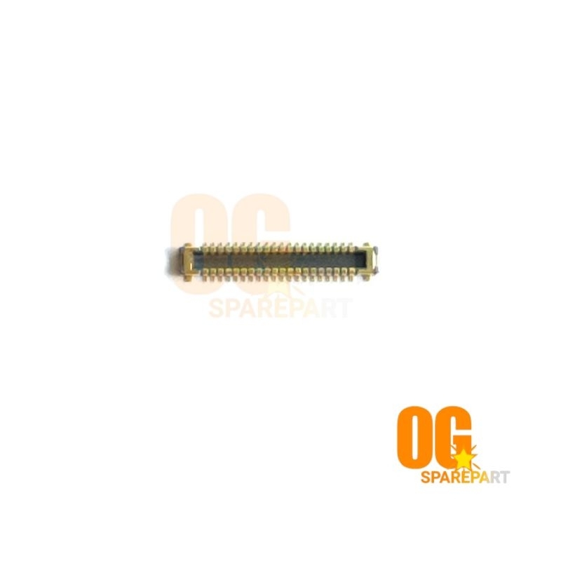 conector lcd samsung A30s A307 konektor lcd soket yang di mesin