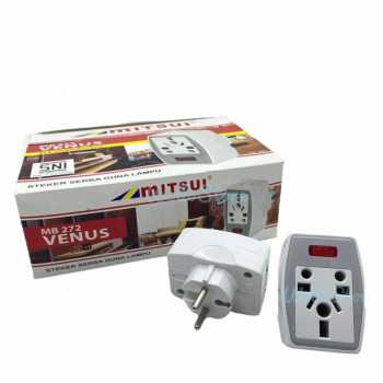 Mitsui Travel Adaptor MB 272 Venus - Colokan Listrik