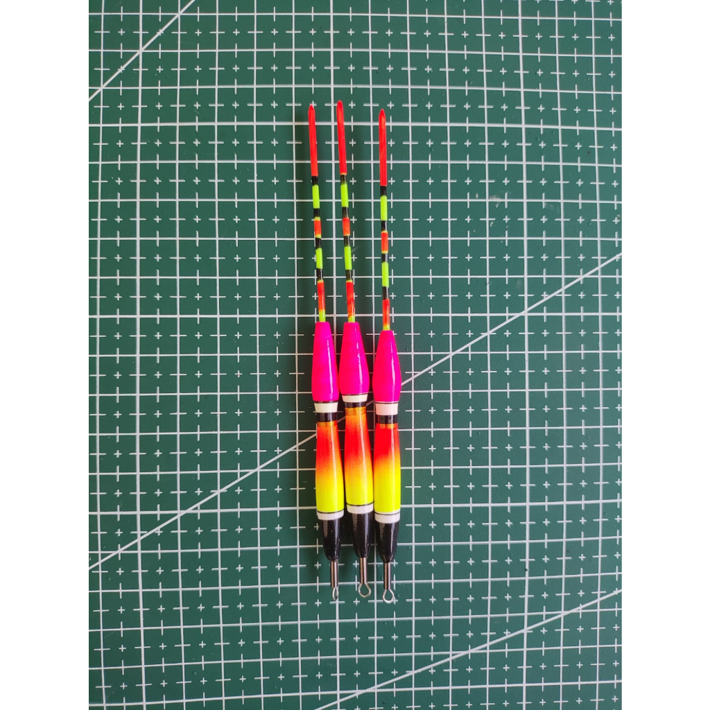 PELAMPUNG PANCING KUMBUL PANCING FIBER KLEM PANJANG 13 CM