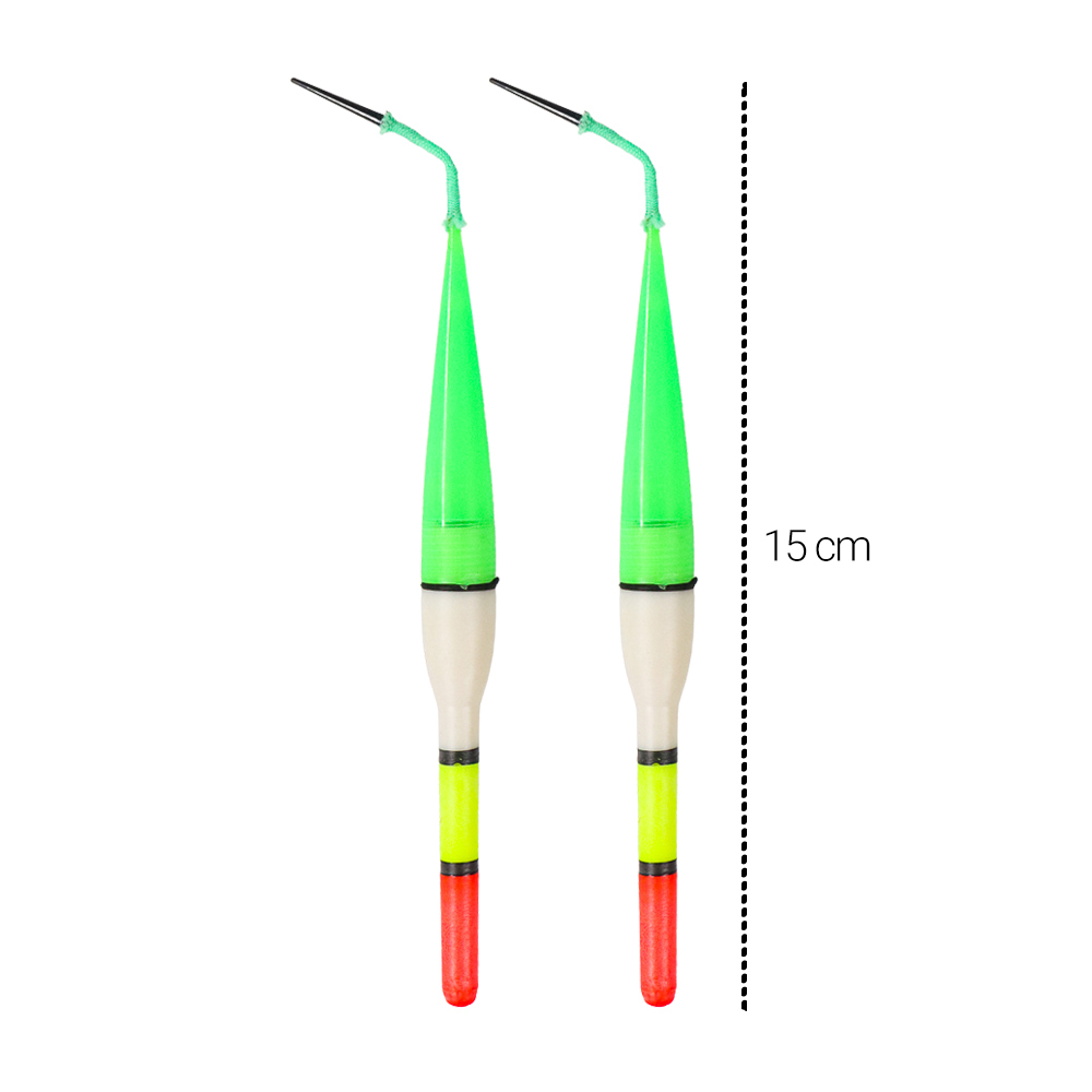 Pelampung Umpan Pancing LED Luminous Fishing Floats Bait 2 PCS / Pelampung Lampu LED Kumbul Plampung lampu menyala Umpan Pancing starled starlight Fishing Floats Lure / Pelampung plampung kumbul pancing ikan lampu led kail ikan mancing menyala