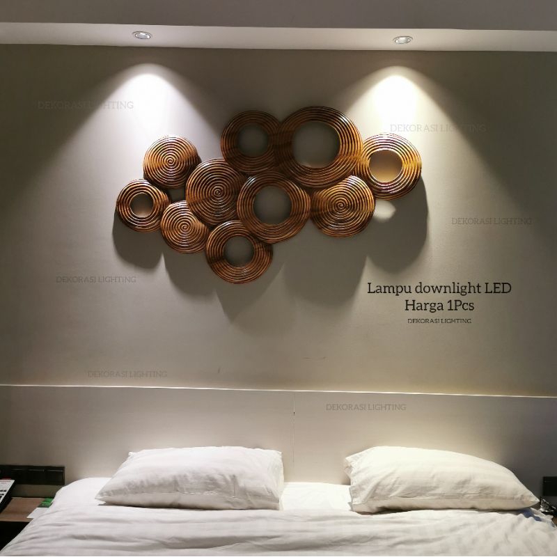 Lampu downlight led 7w focus sorot spotlight inbow dekor