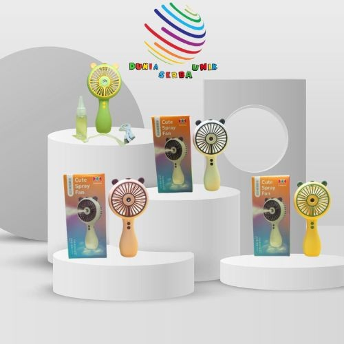 KIPAS ANGIN MINI NANO SPRAY PORTABLE CUTE SPRAY FAN PORTABLE USB