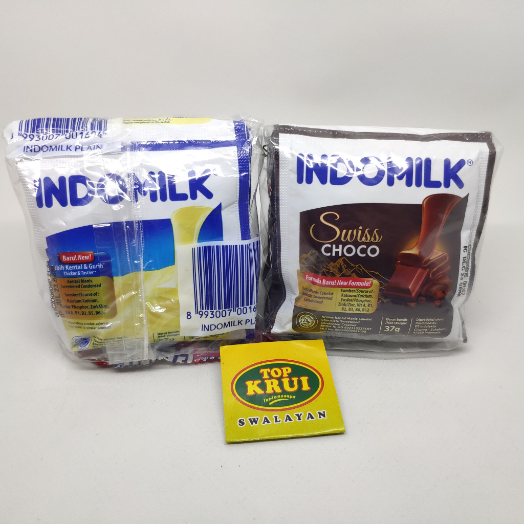 

Indomilk Susu Kental Manis Coklat Sachet Isi 6 x 37 Gram