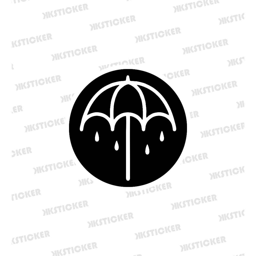 

Sticker BMTH | Stiker Vinyl Anti air + Laminasi