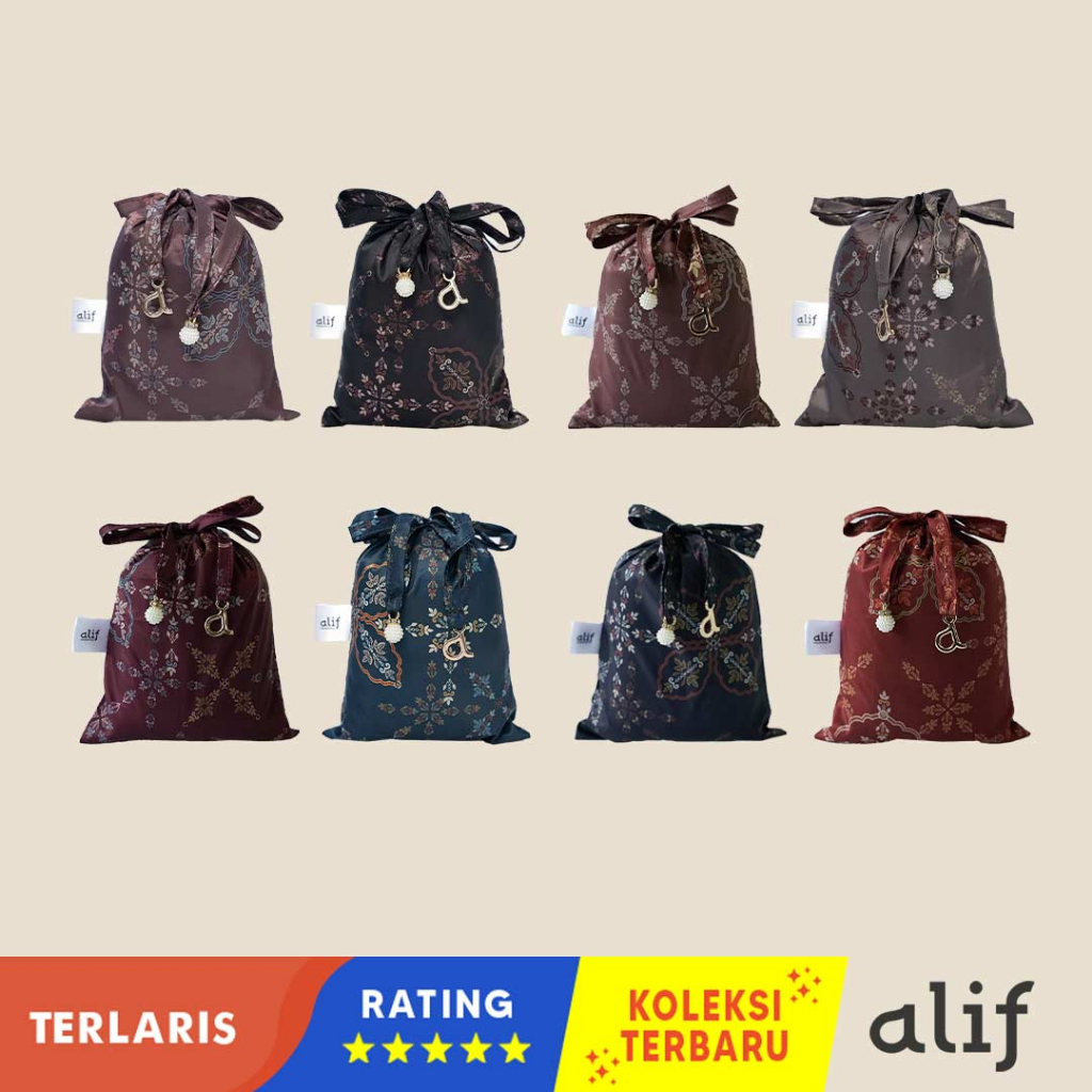 [BEST SELLER] ALIF KASHMIR COLLECTION MUKENA MINI MOTIF PARASUT PREMIUM KOREA TRAVEL