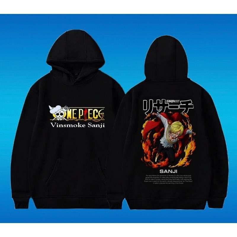 HOODIE ONE PIECE LUFFY ZORO ACE SANJI