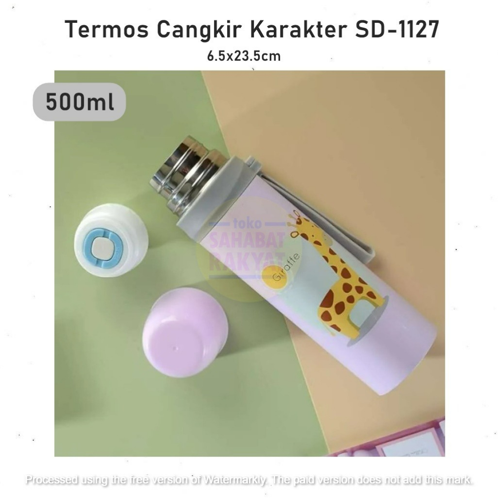 Termos Cangkir Karakter SD-1127 500ml