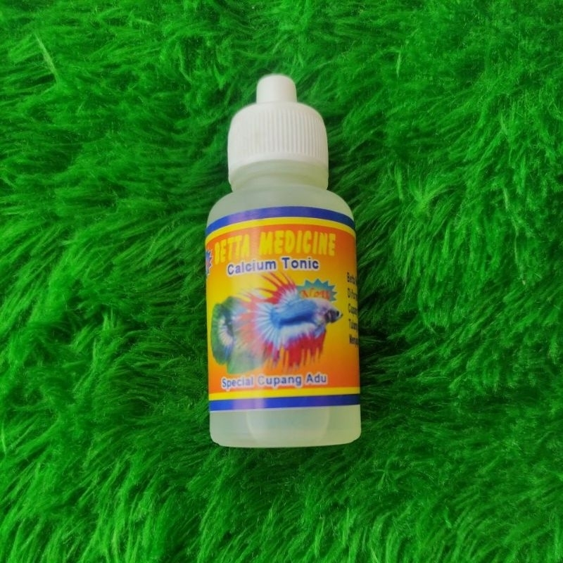 Calcium tonic obat ikan cupang hias plakat bagan giant halfmoon serit