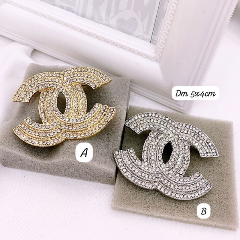 Bros import Brooch Premium Quality untuk hiasan baju di dada kualitas Import Peniti Baju Import swarovsky bros Premium fashion import bahan Bagus B0994