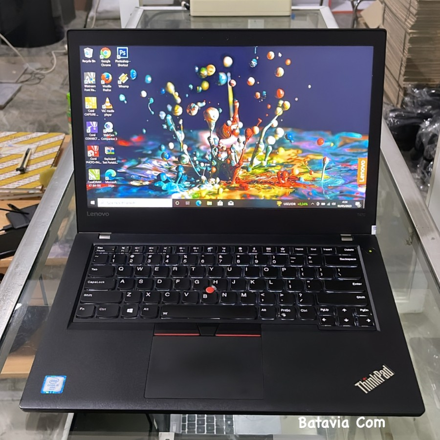 Laptop Lenovo T470 Core i5 Gen 6 - Touchscreen