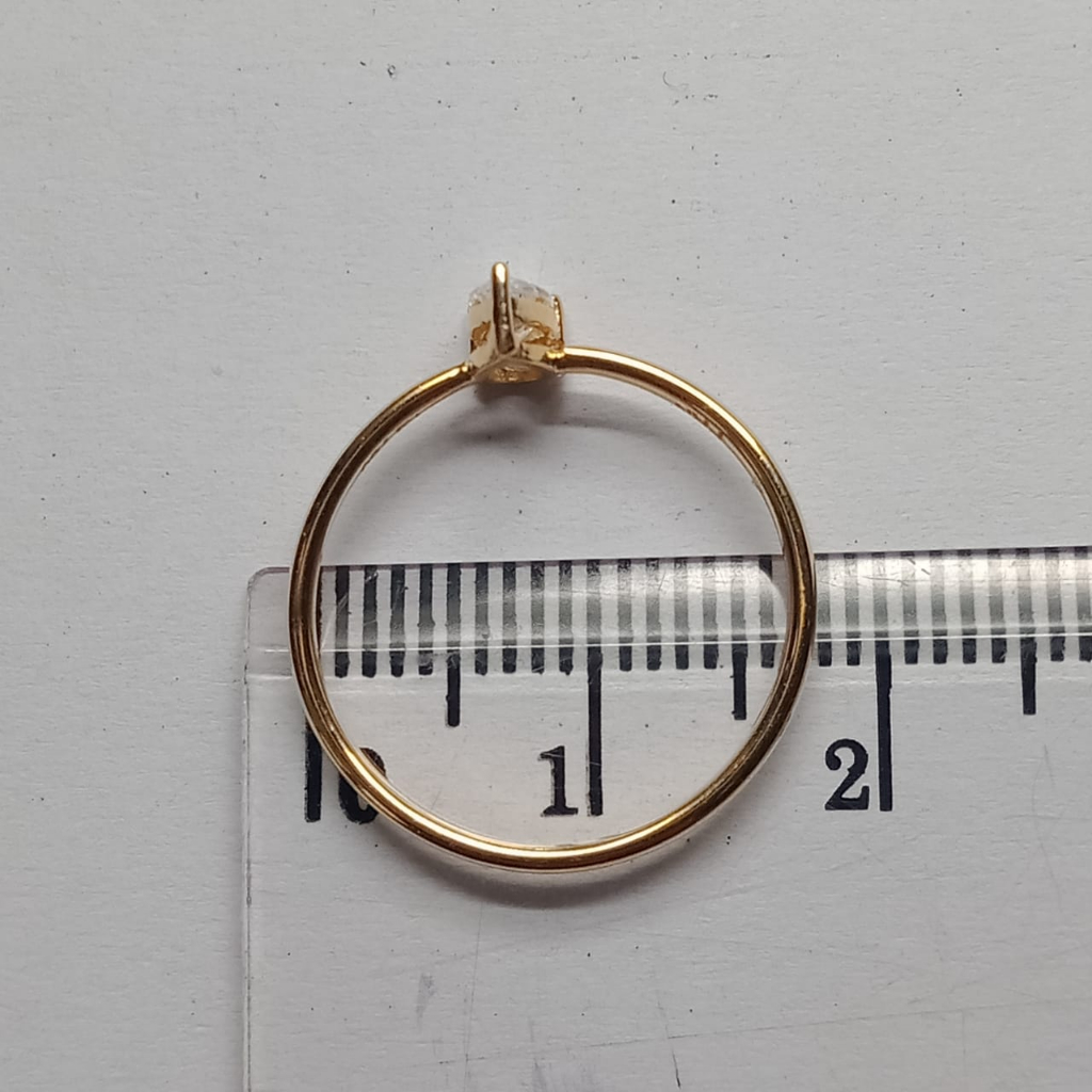 Cincin Emas 17K - 0.6 Gr Kadar 750 - 5250