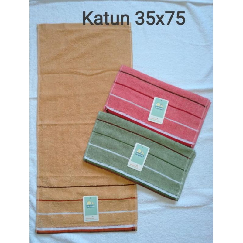 HANDUK SPORT / HANDUK MUKA BAHAN KATUN Ukuran 35 X 75 CM