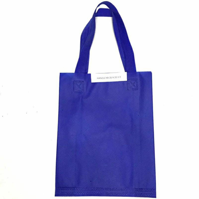 Tas Souvenir Bahan Spunbond Handle Ukuran M 40x30x8 // Tas Belanja Goodie Bag Tas Hajatan Totebag Spunbond