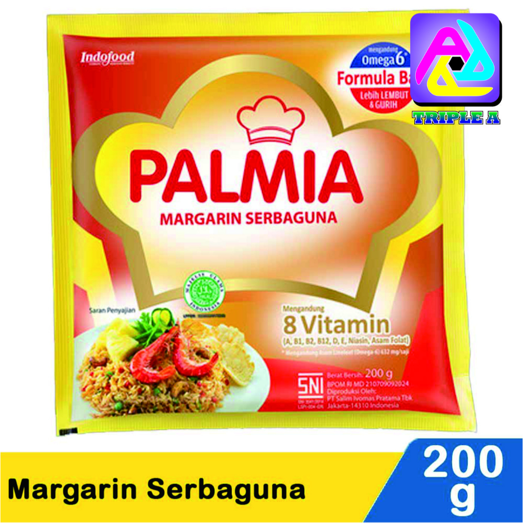 

MARGARIN PALMIA 200 GRAM