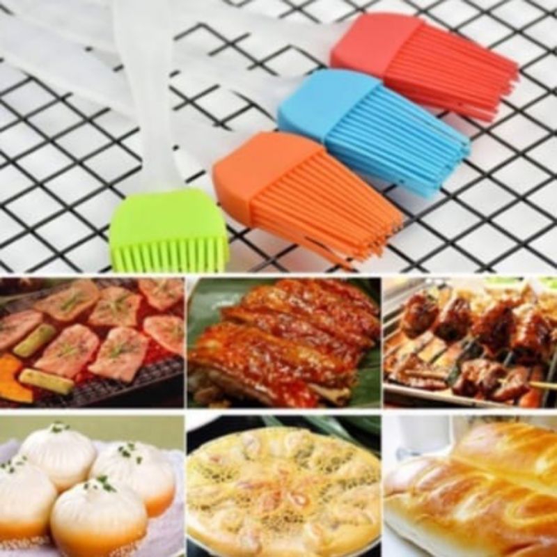 kuas oles / kuas makanan bahan silikon