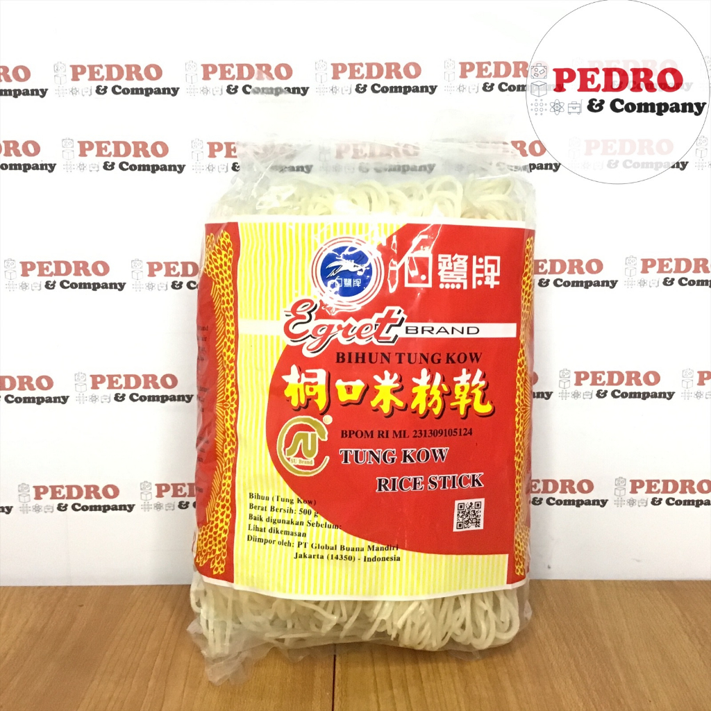 

Egret - Bihun tung kow/ tung kow rice stick 500 gr - untuk mi laksa noodle