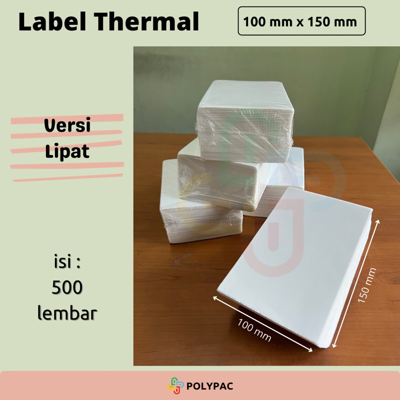 

Label Sticker Thermal Barcode Resi [100x 150] - Kertas Printer Tesi Termal