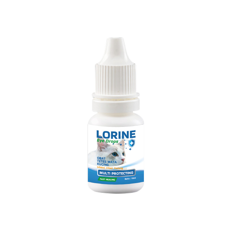 LORINE EYE DROPS OBAT TETES MATA KUCING 10 ML