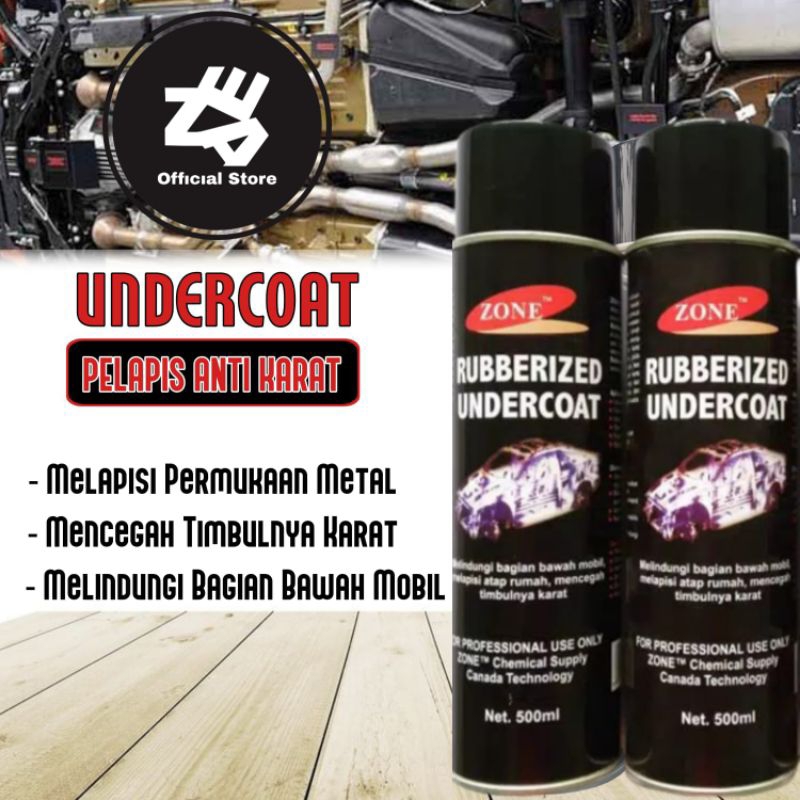 Undercoat Waterproof spray ajaib pelapis anti karat kolong mobil anti bocor atap rumah, dinding dll