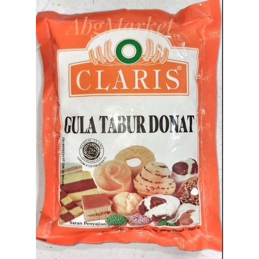 

Gula Claris Tepung Tabur Donat /Gula halus Lampu 250 gr - Claris Tabur
