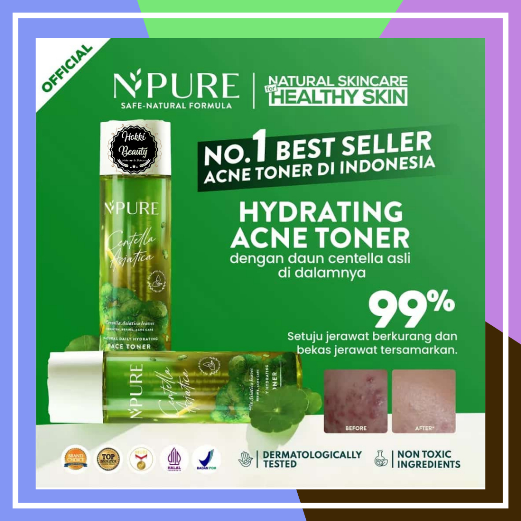 NPURE Centella Asiatica Toner Full 150ml | Travel Size/ mini size 30ml