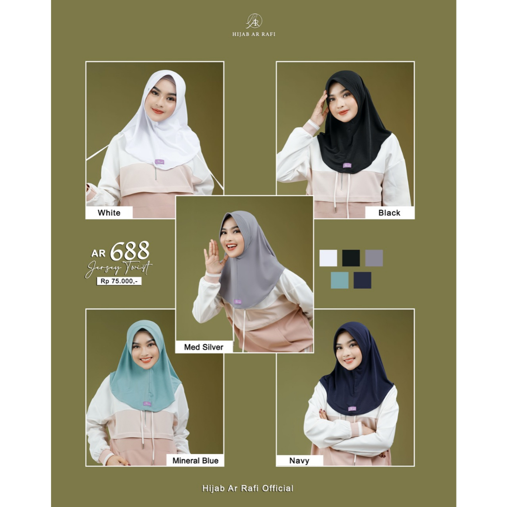 Jilbab hijab sport kerudung bergo krudung olahraga wanita dewasa jersey instan terbaru terlaris terk