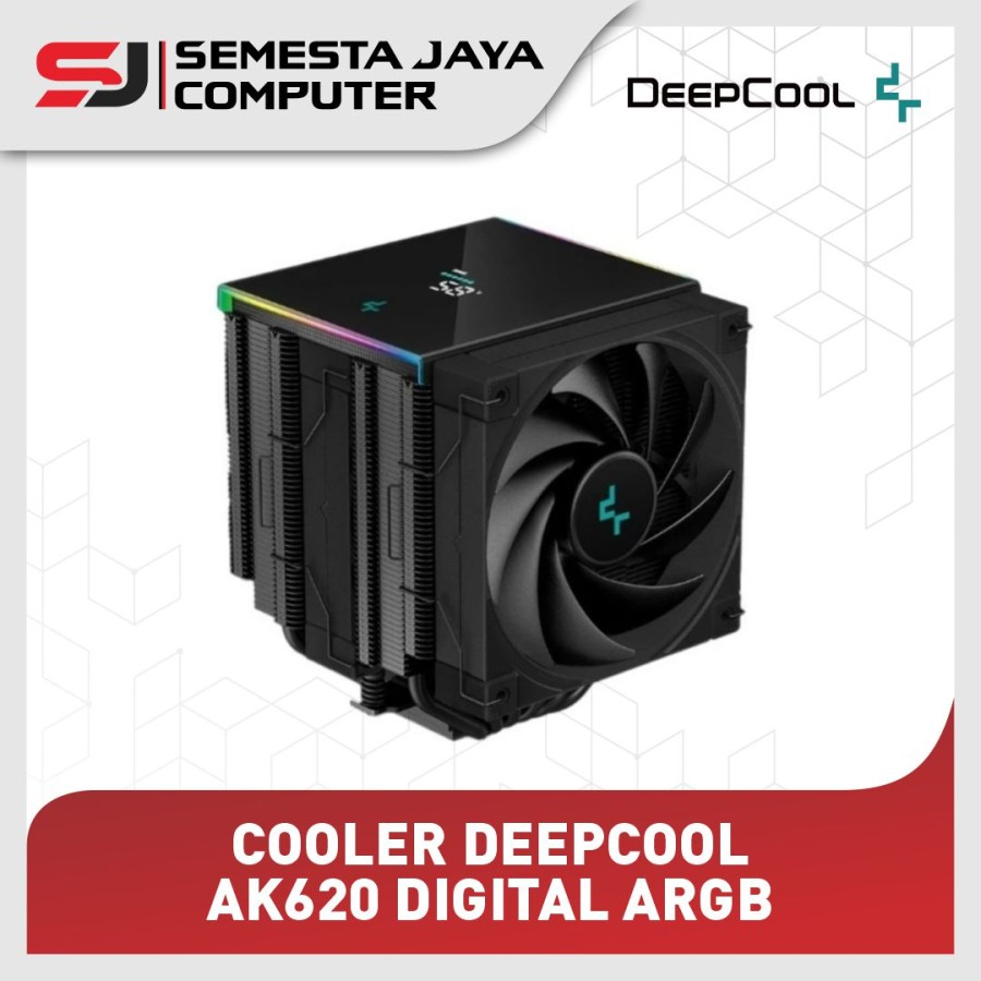 DeepCool AK620 DIGITAL ARGB Dual Tower CPU Cooler