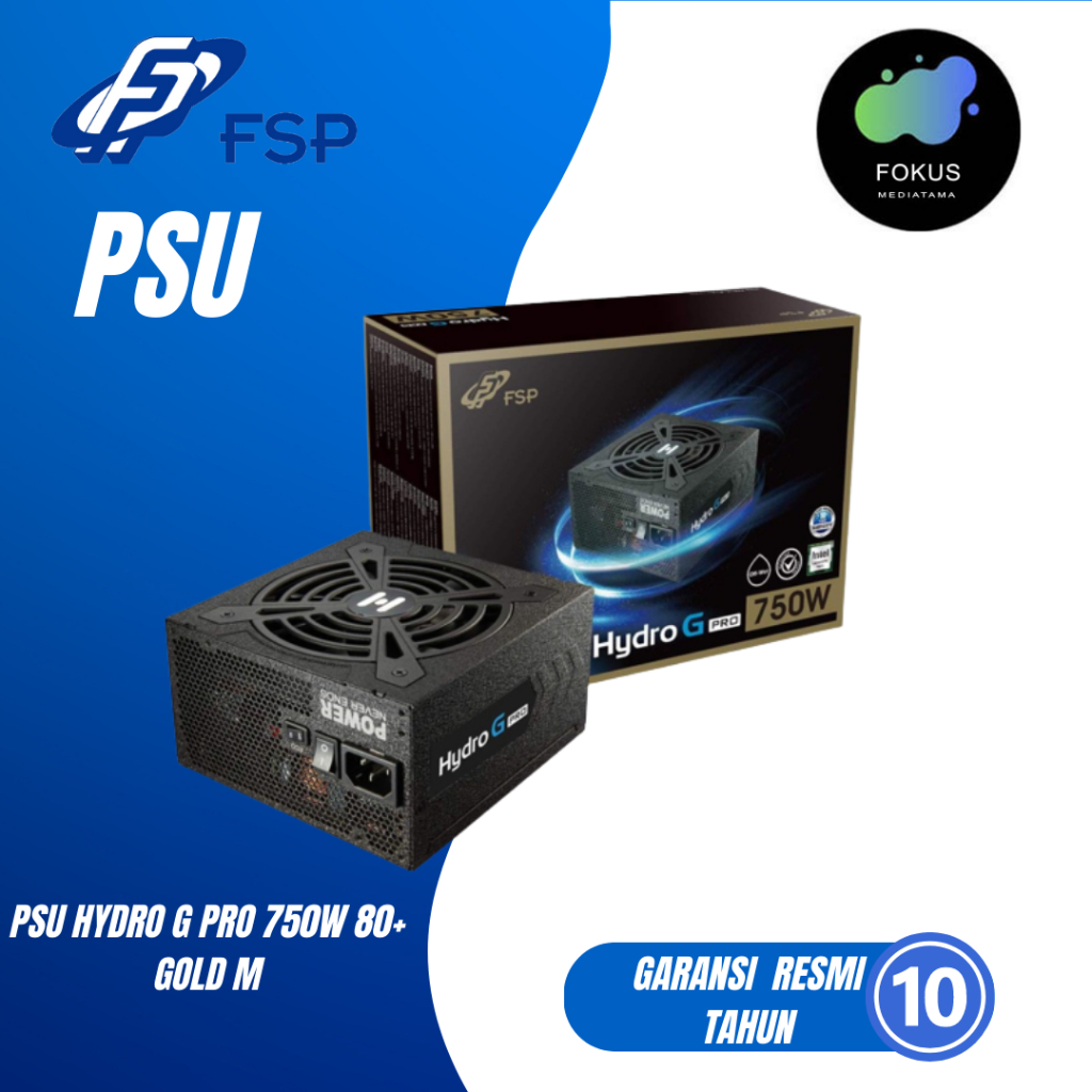 FSP Power Supply Hydro G Pro 750W 80+ Gold Modular