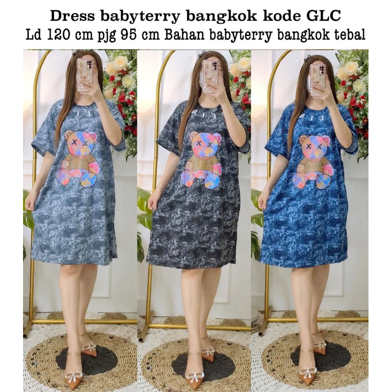 Dress babyterry gld glc