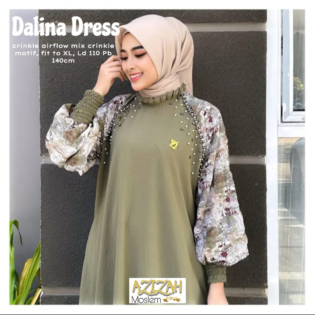 DALENA MAXI DRESS CRINKEL PREMIUM