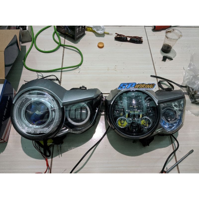 HEADLAMP PECE SET BILED VAHID E20 DOUBLE LASER