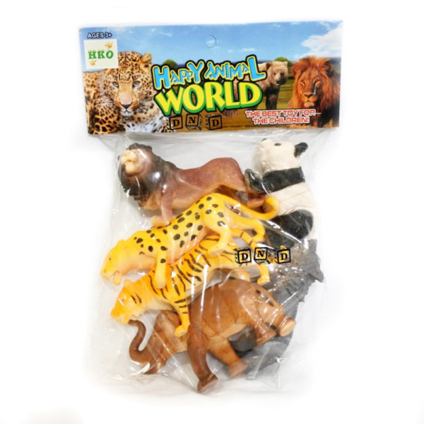 

Unik Mainan Edukasi Anak Happy Animal World Figure Binatang Hewan Safari Berkualitas