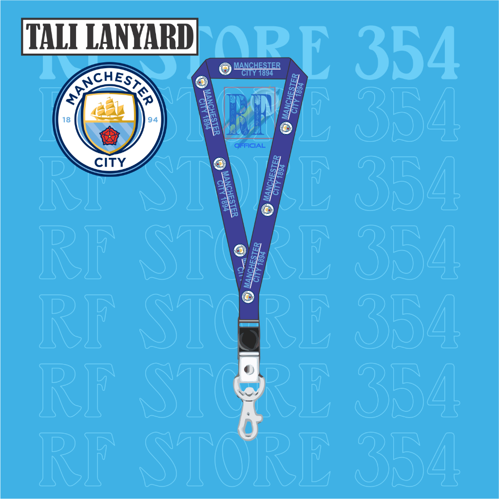 

LANYARD MANCHESTER CITY | THE CITYZEN / EPL / LIGA INGGRIS TALI lanyard distro GANTUNGAN KUNCI ONEPIECE/GANTUNGAN ID CARD/GANTUNGAN POD Best seller COD