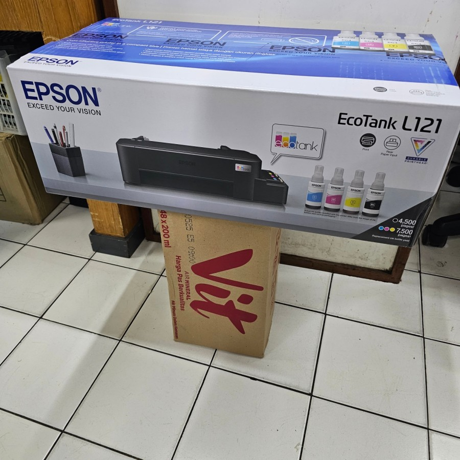 PRINTER EPSON ECOTANK L121 BARU