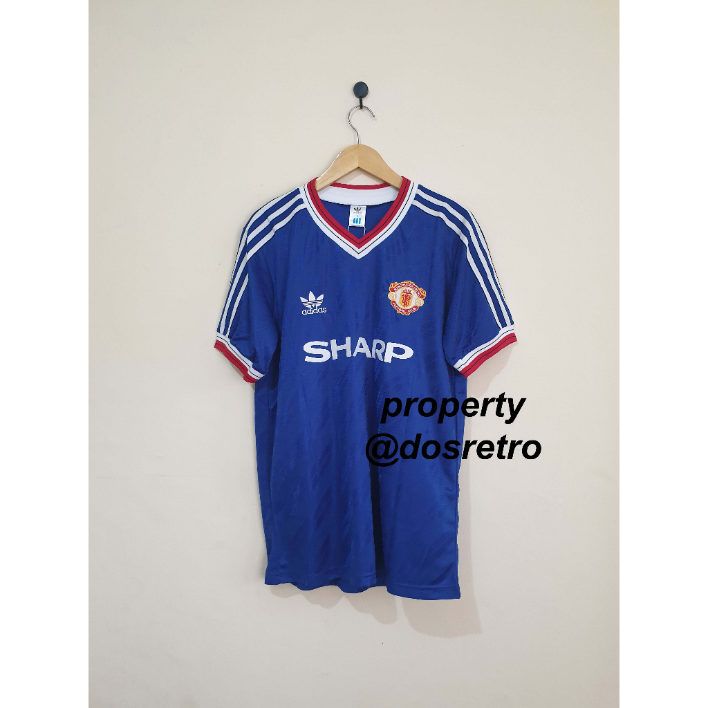Jersey Retro Rare Manchester United 3rd 1988