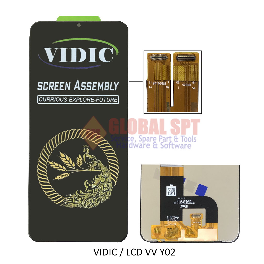 VIDIC / LCD TOUCHSCREEN VIVO Y02