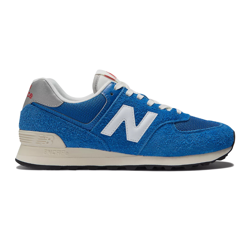 New Balance 574 Blue White Silver Original