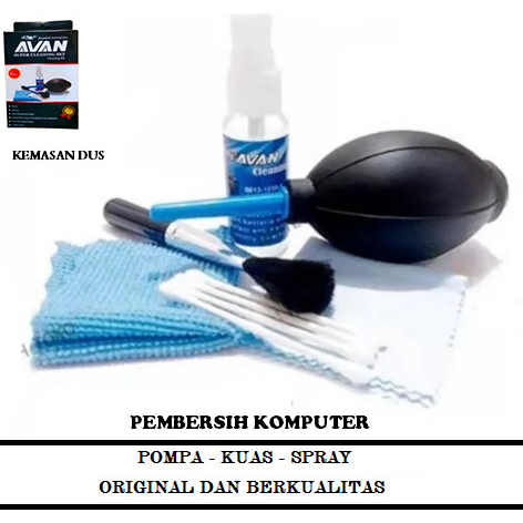 Super Cleaning Kit Set 6 IN 1 Pembersih Lensa Kamera Notebook Laptop