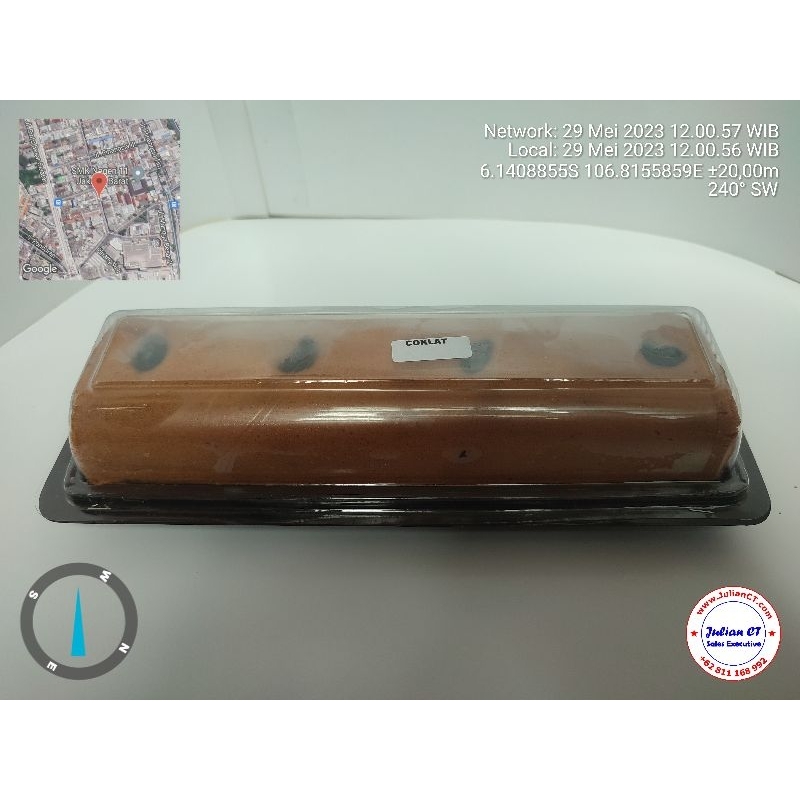 

Bolu Gulung Coklat - Roll Tart Coklat