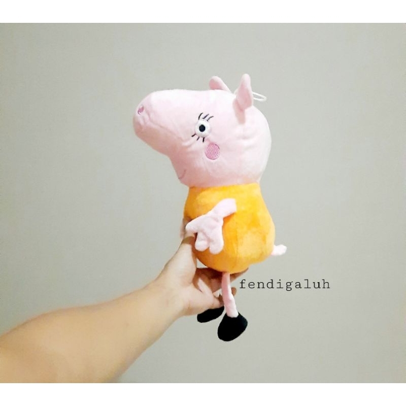 Boneka Mommy Peppa Pig Lucu Size 35 Cm/ Boneka Peppa Pig