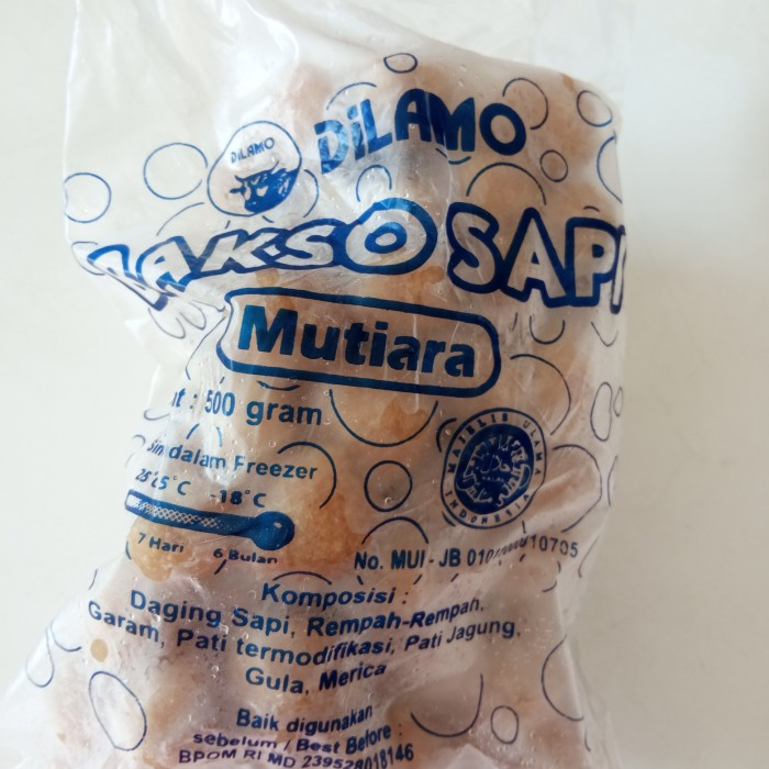 

DILAMO BASO BAKSO MUTIARA 500GR